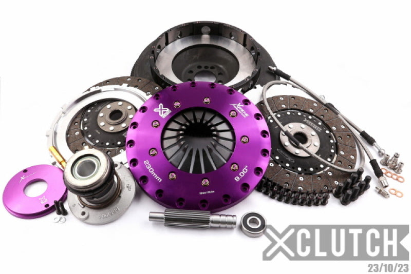 XCLUTCH 09-15 Cadillac CTS V 6.2L 9in Twin Solid Organic Clutch Kit XKGM23633-2G XKGM23633-2G Photo - Primary