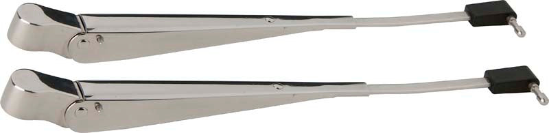 Kentrol 87-95 Jeep Wrangler YJ Windshield Wiper Arms Pair - Polished Silver 30545 30545 Photo - Primary