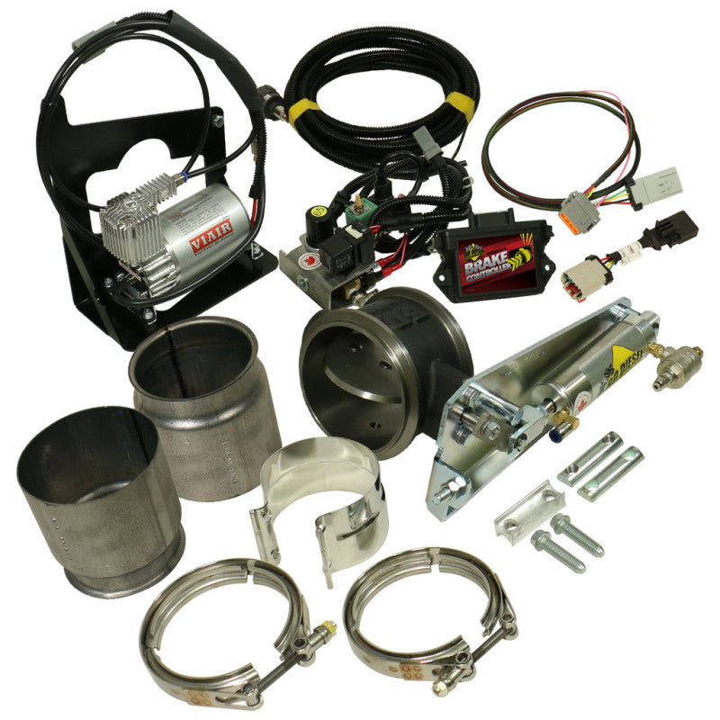 BD Diesel Exhaust Brake - 07.5-12 Dodge 6.7L Remote Mount 4in Exhaust Brake w/o VGT Turbo 1027344 1027344 Photo - Primary