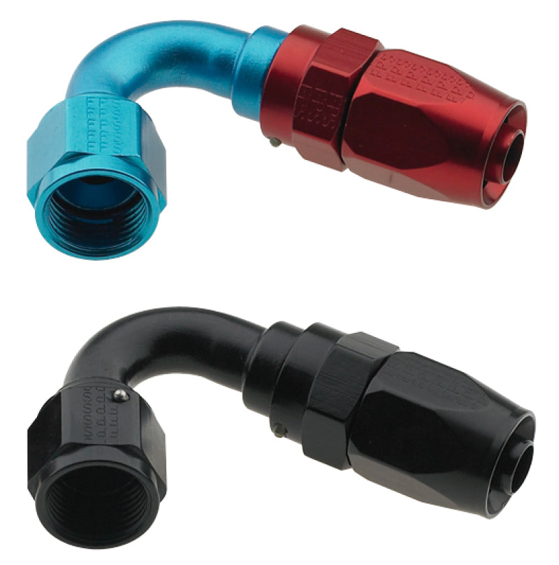 Fragola -4AN x 120 Degree Pro-Flow Hose End - Black 231204-BL 231204-BL Photo - Primary