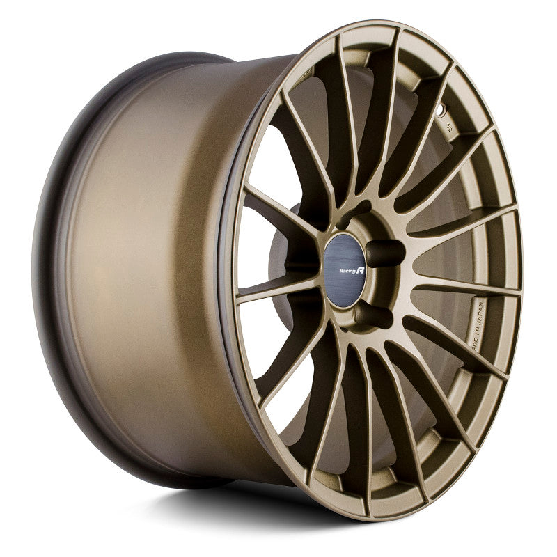 Enkei RS05-RR 18x9.5 22mm ET 5x114.3 75 Bore Titanium Gold Wheel (MOQ 40) 484-895-6522GG 484-895-6522GG Photo - Primary