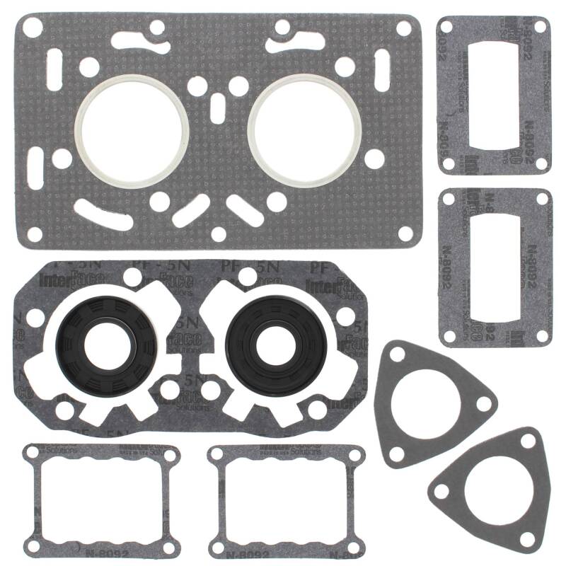 Vertex Pistons Vertex Gaskets Ccw kioritz CCW 340 LC/2 Complete Gasket Kit w/ Oil Seals 711050 711050 Photo - Primary