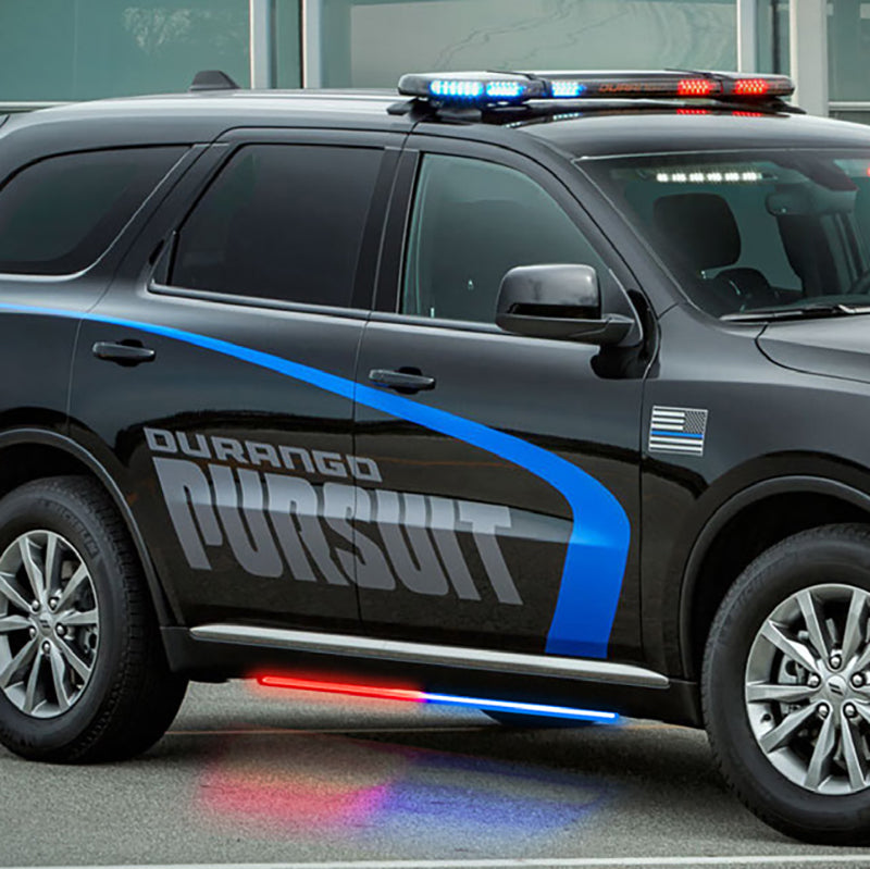 Putco 2011-2022 Dodge Durango Blade Rocker Kits Sideliners - Amber/White w/ White Override 931200960 931200960 Photo - Primary