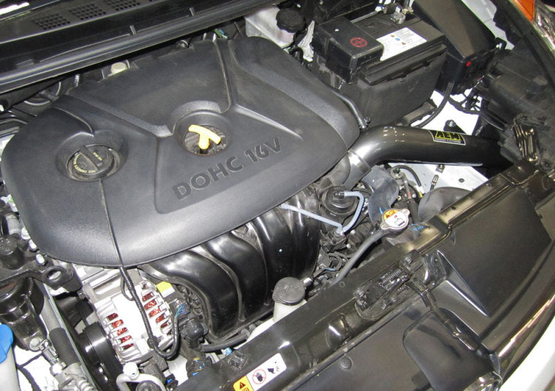 AEM Induction AEM 12-13 Hyundai Elantra 1.8L Gunmetal Gray Cold Air Intake 21-718C 21-718C Photo - Mounted