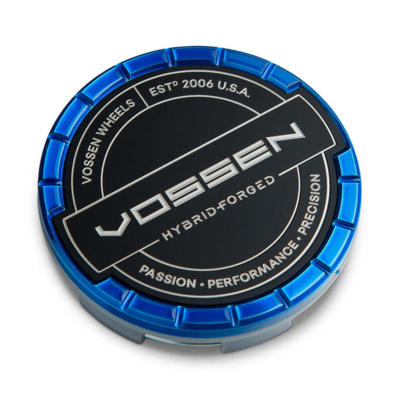Vossen Billet Sport Cap - Large - Hybrid Forged - Fountain Blue CAP-BSC-LG-HF-BL CAP-BSC-LG-HF-BL Photo - Primary