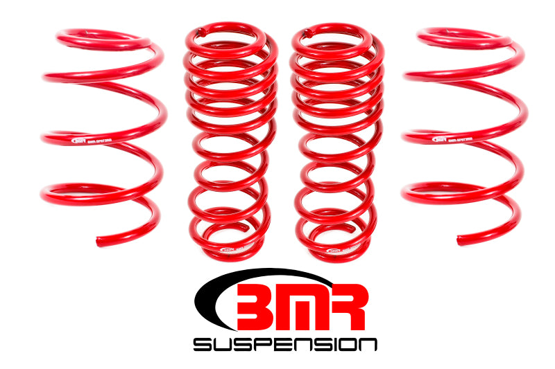 BMR 07-14 Shelby GT500 Lowering Springs (Set Of 4) - Red SP072R SP072R Photo - Primary