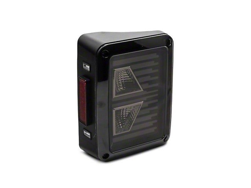 Raxiom 07-18 Jeep Wrangler JK Axial Series Vision LED Tail Lights- Black Housing (Smoked Lens) J130808 J130808 User 1