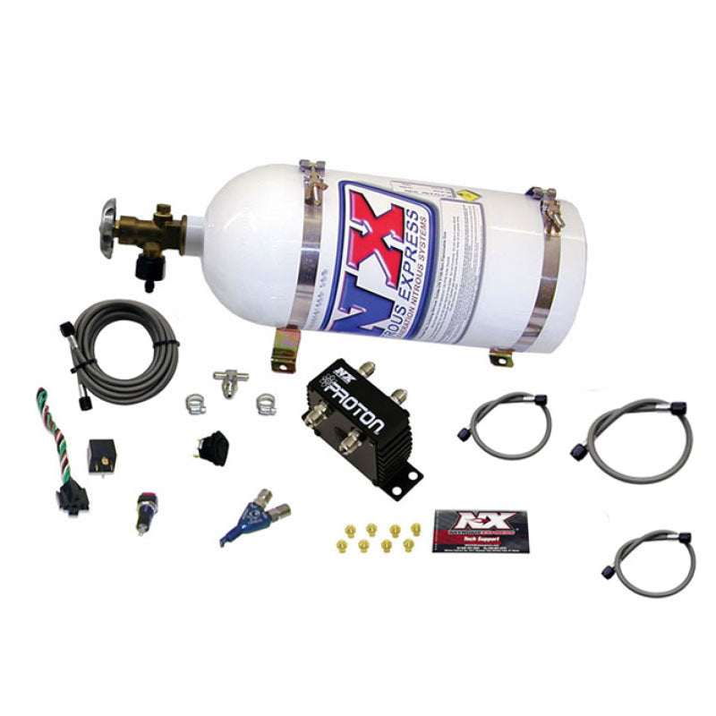 Nitrous Express Proton Series Nitrous System W/ 10Lb Bottle 20420-10 Photo - Primary