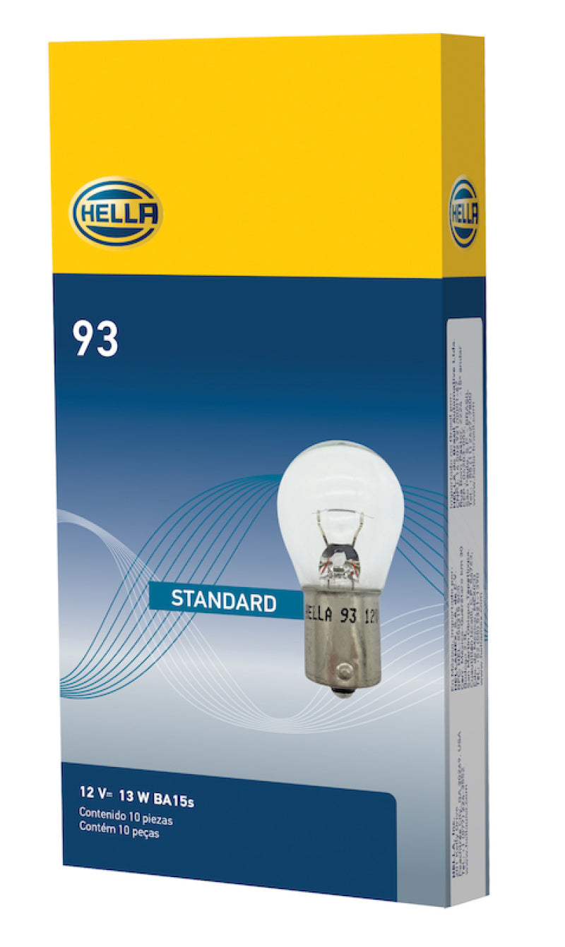 Hella Bulb 93 12V 13W BA15s S8 93 93 Photo - in package