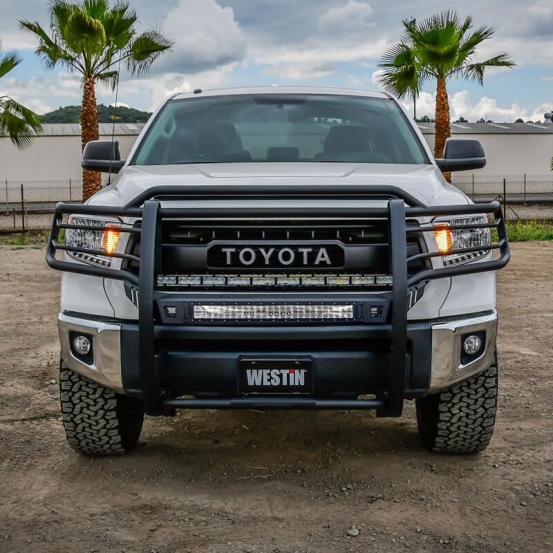 Westin 14-20 Toyota Tundra Sportsman X Grille Guard - Textured Black 40-33705 40-33705 Photo - Mounted