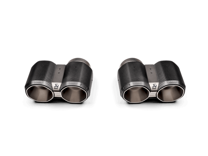 Akrapovic 2021+ BMW M3 (G80)/M4 (G82) Tail Pipe Set (Black Carbon) TP-CT/69 TP-CT/69 User 1