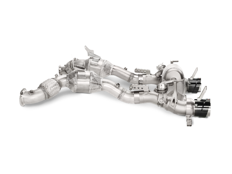 Akrapovic 16-17 Ferrari 488 GTB/488 Spyder Link Pipe Set w/ Cat (SS) L-FE/SS/1 L-FE/SS/1 User 1