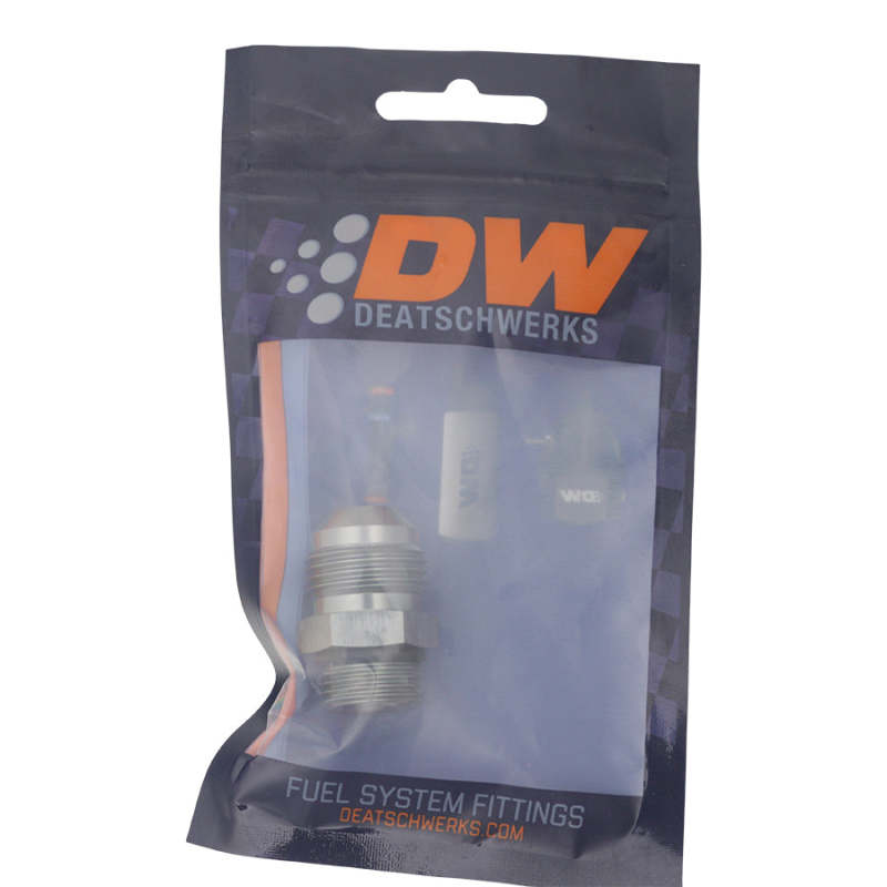DeatschWerks 8AN ORB Male to 10AN Male Flare Adapter - Anodized DW Titanium 6-02-0408 6-02-0408 Photo - lifestyle view