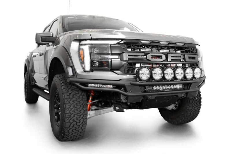 Addictive Desert Designs 2021-2024 Ford F-150 Raptor Race Series Front Bumper Light Hoop AC2107001NA AC2107001NA Photo - Mounted