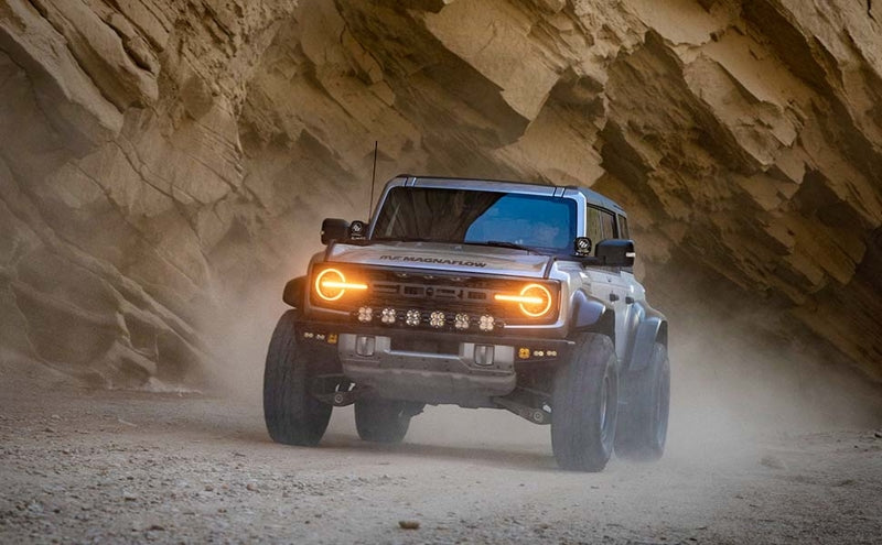 Magnaflow System Overland Cat-Back 22-23 Ford Bronco Raptor 3.0L 19619 19619 Photo - Mounted