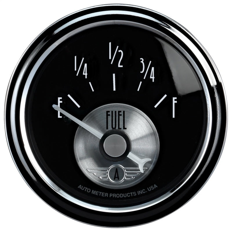 Autometer 2-1/16" Fuel Level, 240- 33 ?, Air-Core, Sse ,Prestige Blk 2016 Photo - Primary
