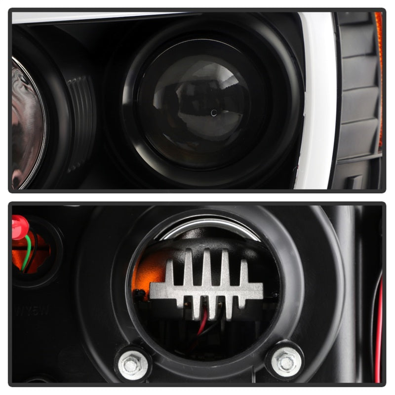 Spyder Toyota Tacoma 05-11 V2 High-Power LED Headlights - Black PRO-YD-TT05PL-BK 5088185 5088185 Photo - Unmounted
