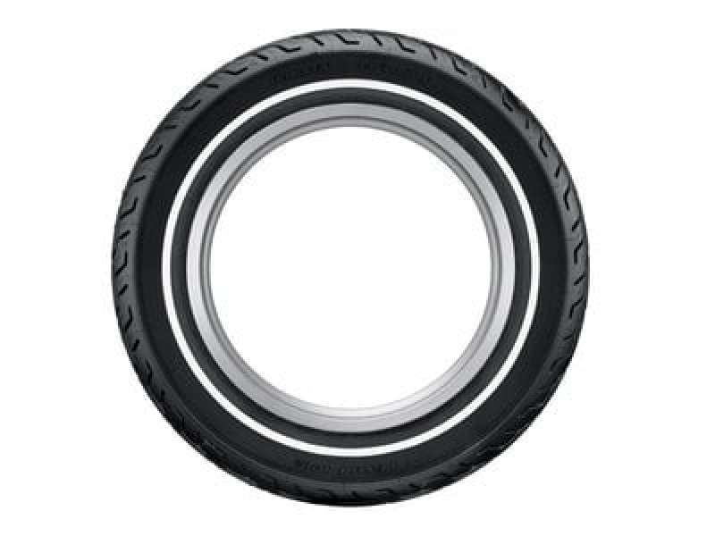 Dunlop D402 Rear Tire - MT90B16 M/C 74H TL - Narrow Whitewall 45006847 45006847 Photo - Primary