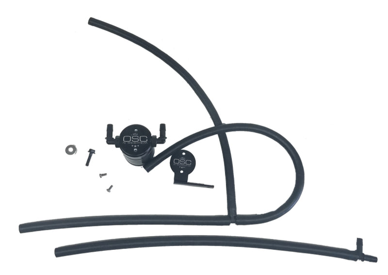 J&L 03-15 Nissan Titan 5.6L Passenger Side Oil Separator 3.0 - Black Anodized 3103P-B 3103P-B Photo - Primary