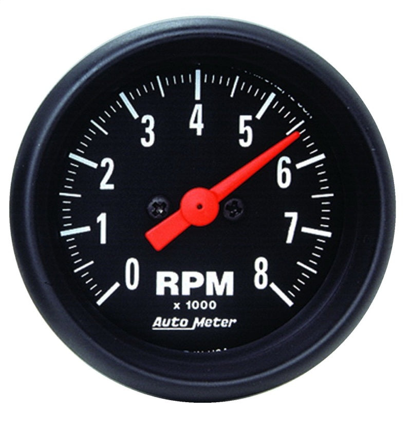 Autometer Gauge, Tachometer, 2 1/16", 8K Rpm, In-Dash, Z-Series 2698 Photo - Primary