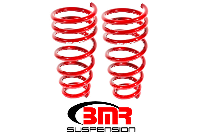 BMR 10-15 5th Gen Camaro V6 Rear Lowering Springs - Red SP054R SP054R Photo - Primary