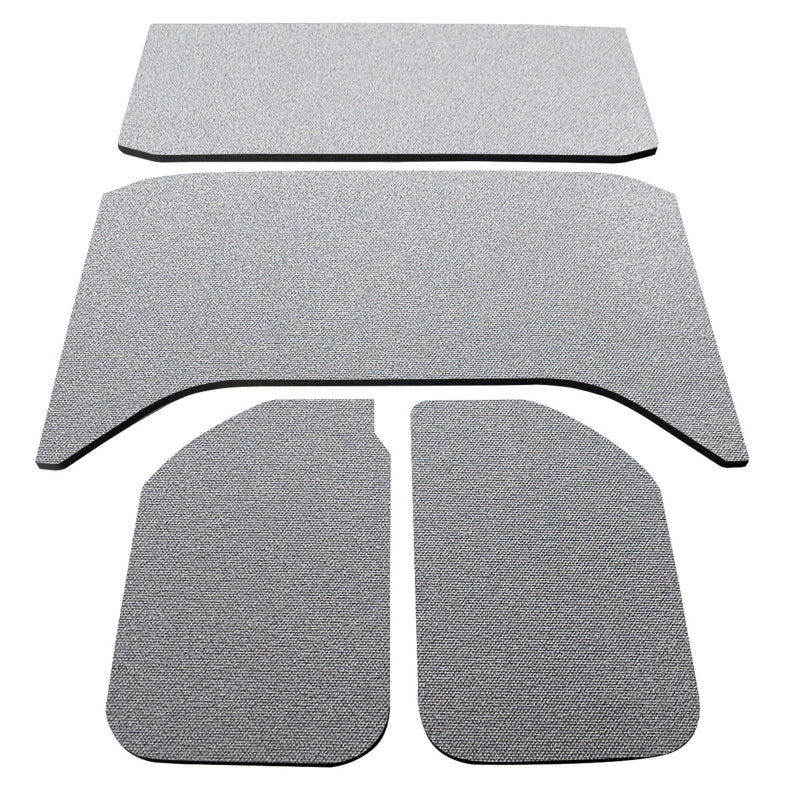DEI 11-18 Jeep Wrangler JK 4-Door Boom Mat Headliner - 4 Piece - Gray 50139 50139 Photo - Primary