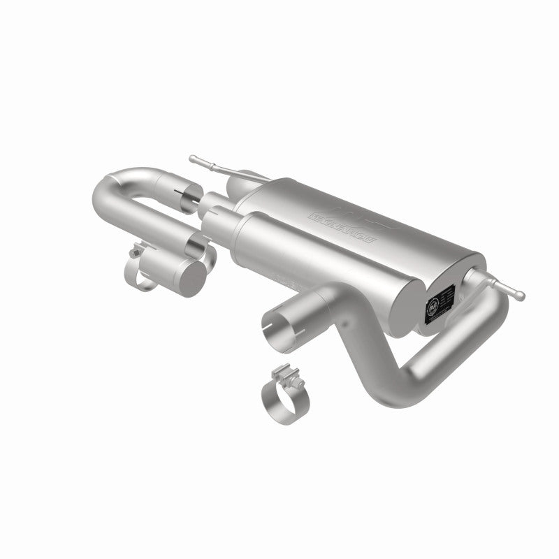 Magnaflow 18-23 Jeep Wrangler JL 2.0L/3.6L Overland Series Axle-Back Exhaust 19620 19620 360 Degree Image Set