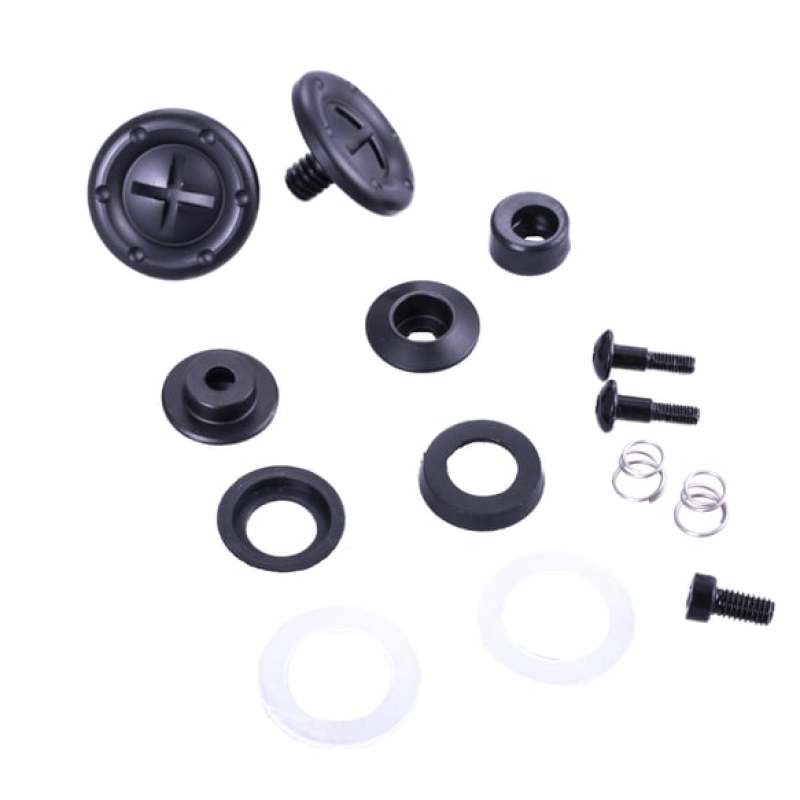 Racequip Black Hardware Pivot Kit for Face Shield Fits PRO & VESTA Model Helmets 205991 205991 User 1