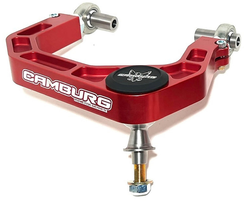Camburg Ford Bronco 21-23 KINETIK V2 Performance Billet Uniball Upper Arms (Red) CAM-110214-RED CAM-110214-RED Photo - out of package
