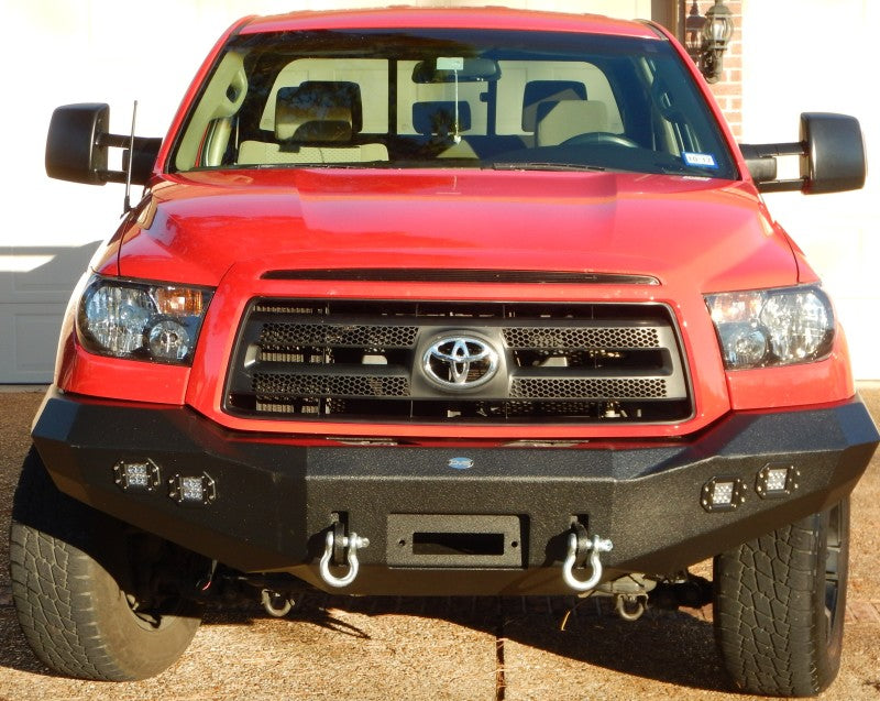 DV8 Offroad 07-13 Toyota Tundra Front Bumper FBTT2-02 FBTT2-02 Photo - Mounted