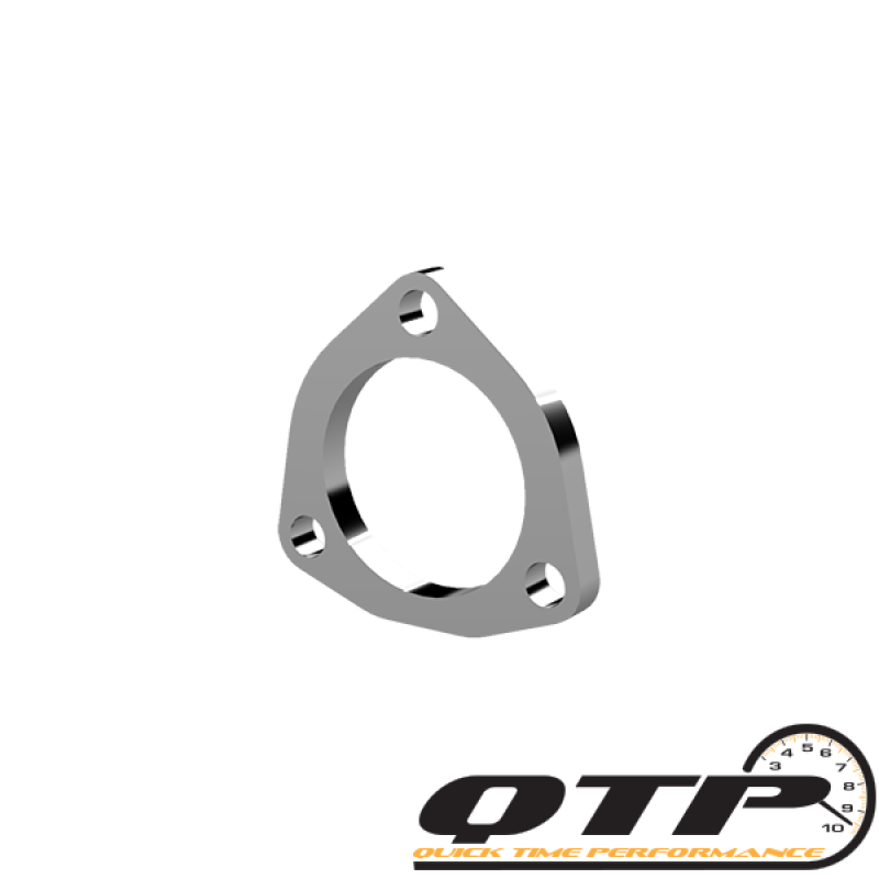 QTP 2.5in Weld-On QTEC 3 Bolt Flange 10250F 10250F Photo - Primary
