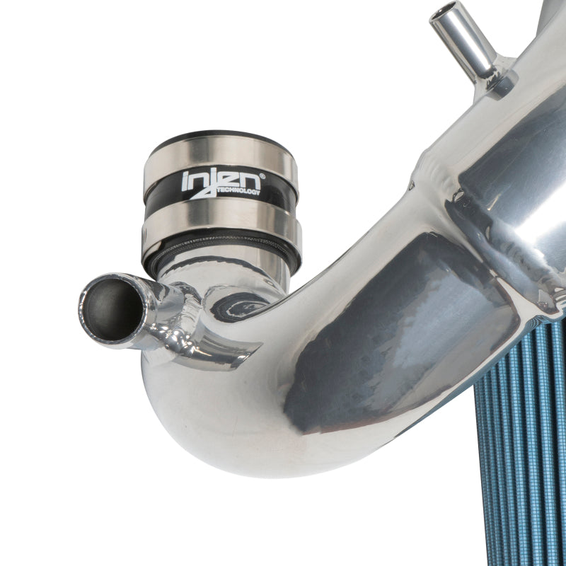 Injen 18-22 Kia Stinger 3.3L Twin Turbo Polished Short Ram Air Intake SP1350P SP1350P Photo - Close Up