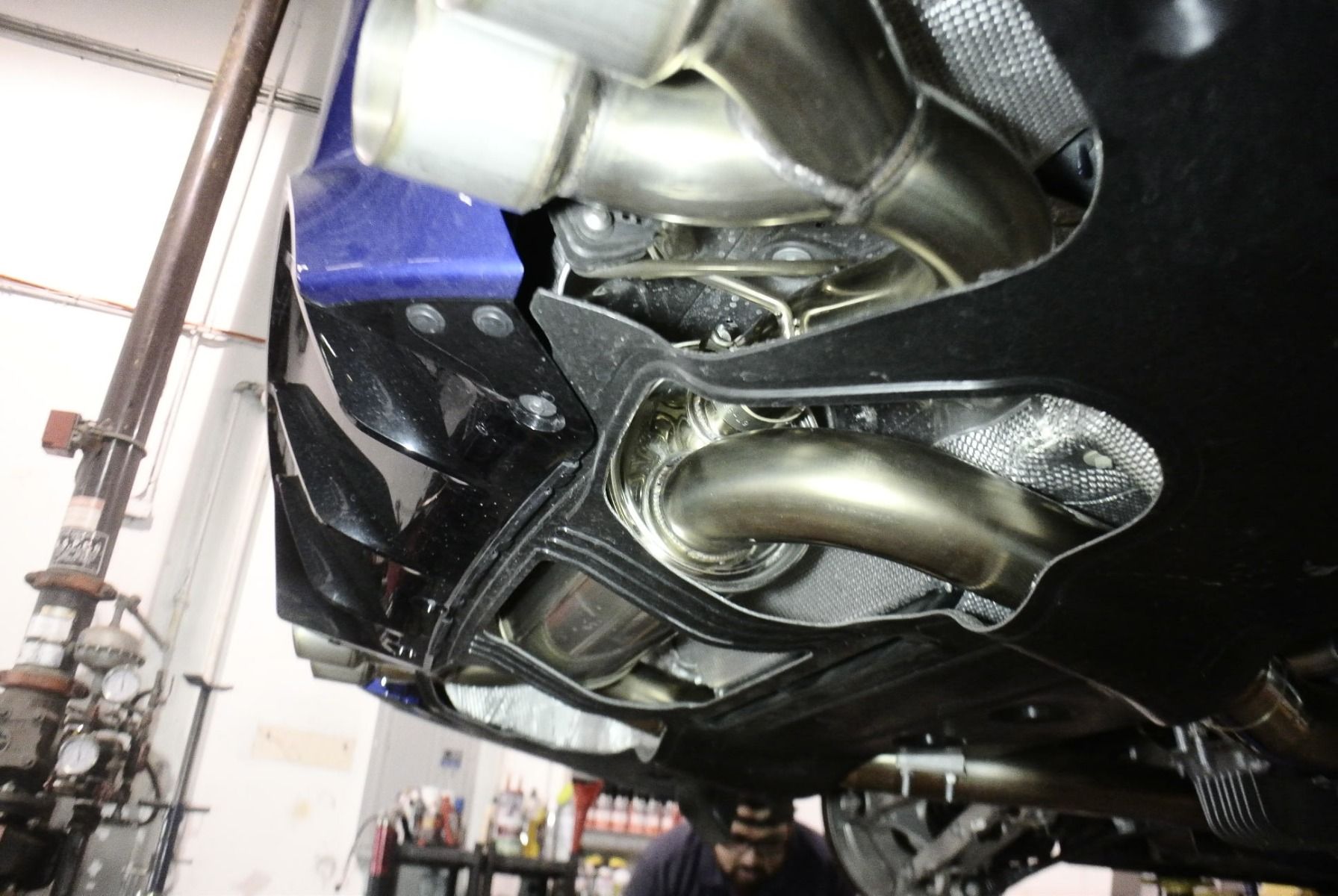 Megan Racing BMW M5 (F90) 2018+ Supremo Exhaust System (Burnt Tip) - MR-ABE-BF90-VO
