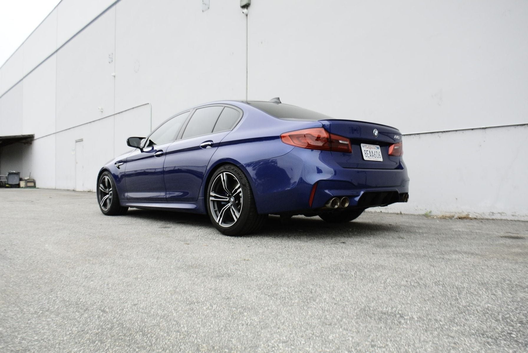 Megan Racing BMW M5 (F90) 2018+ Supremo Exhaust System (Burnt Tip) - MR-ABE-BF90-VO