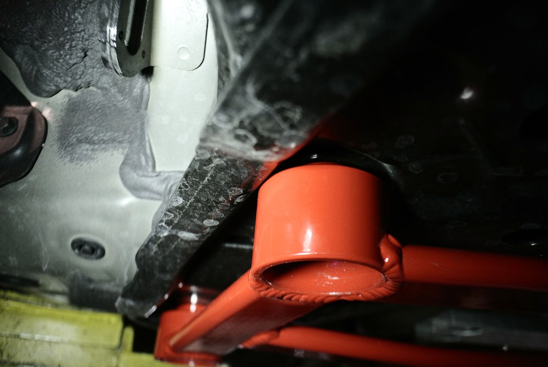 Megan Racing Red Front Lower H Brace for 2020 and newer Toyota Corolla