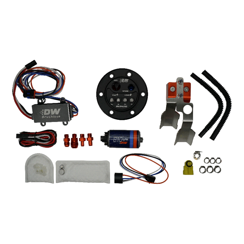 DeatschWerks X2 Pump Hanger w/ 810lph Brushless Fuel pump for 92-00 Honda Civic 9-811-C105-7043 9-811-C105-7043 Photo - Primary