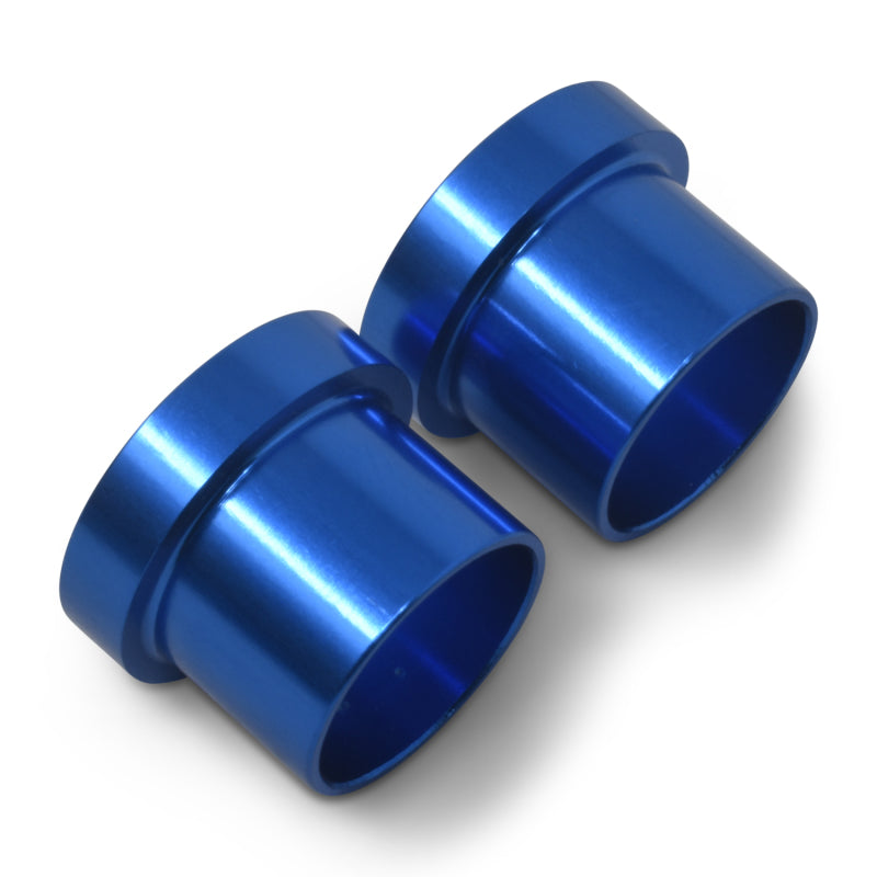 Russell -8 AN Tube Sleeve Adapters (Blue Finish) 660660 Photo - out of package