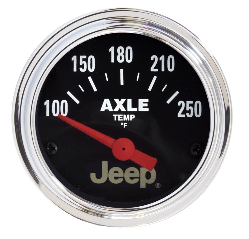 Autometer Gauge, Axle Temp, 2 1/16", 250 Deg F, Elec, Jeep 880431 Photo - Primary