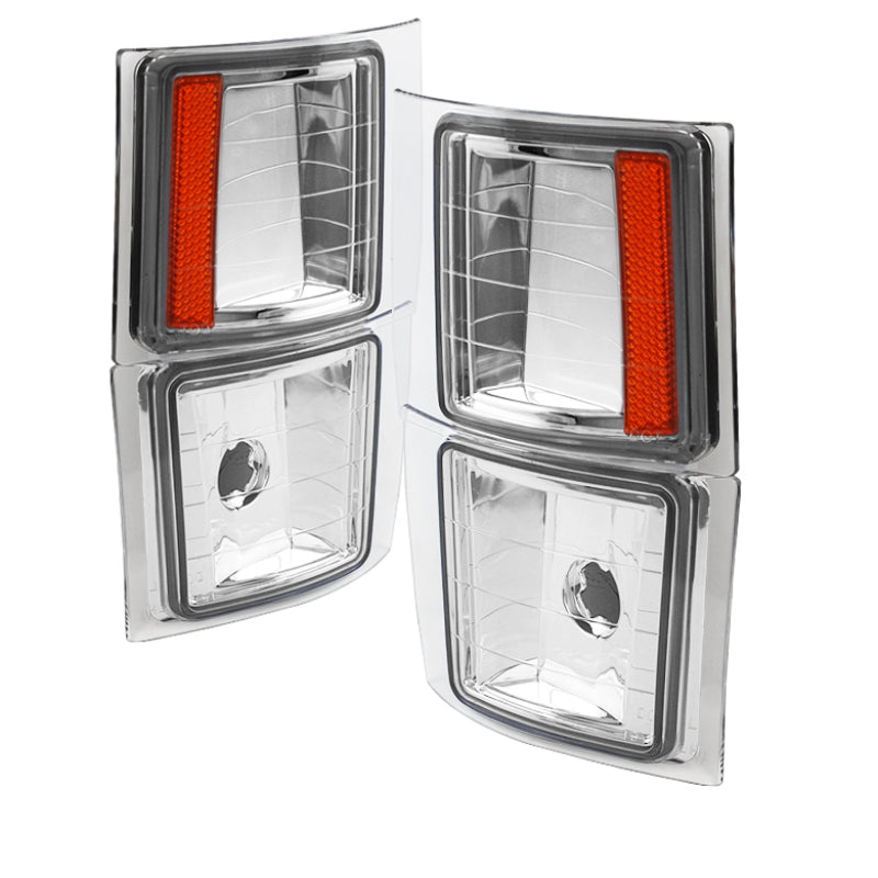 SPYDER Xtune Chevy Suburban 94-98 4 pcs Corner Lights Chrome CCL-JH-CCK88-E-AM 5064424 5064424 Photo - Primary