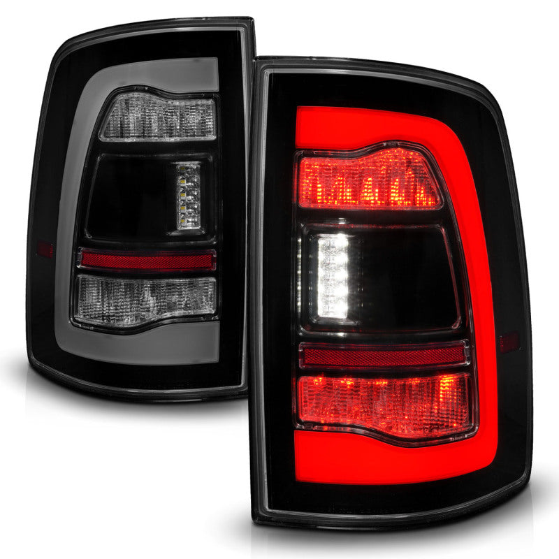 ANZO 09-18 Dodge Ram 1500 Sequential LED Taillights Smoke Black 311470 311470 User 1