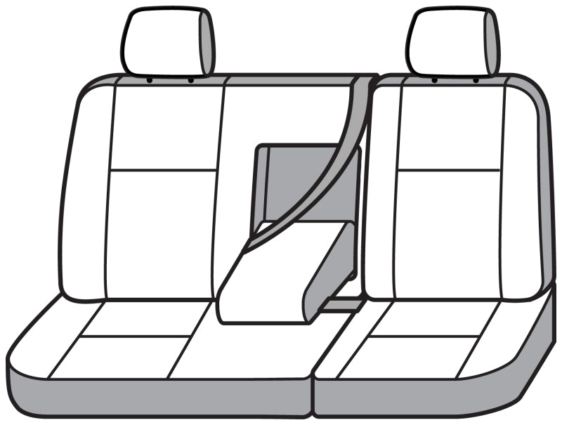 Covercraft 12-15 Nissan Titan: Carhartt SeatSaver Custom Second Row Seat Covers - Gravel SSC8411CAGY SSC8411CAGY Photo - out of package