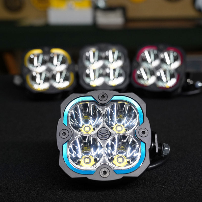 KC HiLiTES FLEX ERA® 4 - 1-Bezel Ring - ED Coated 30572 Photo - lifestyle view