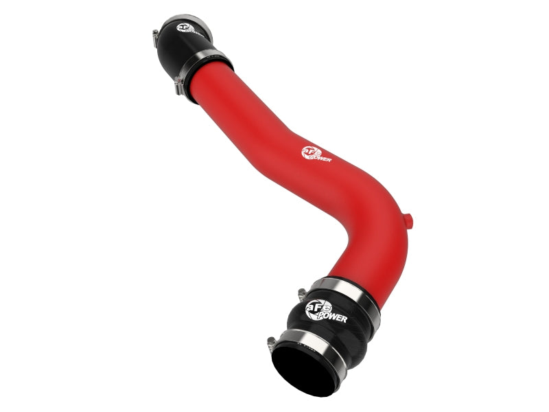 aFe 20-23 Ford Explorer ST V6 3.0L (tt) BladeRunner 2-3/4in Aluminum Cold Charge Pipe - Red 46-20659-R 46-20659-R Photo - Primary