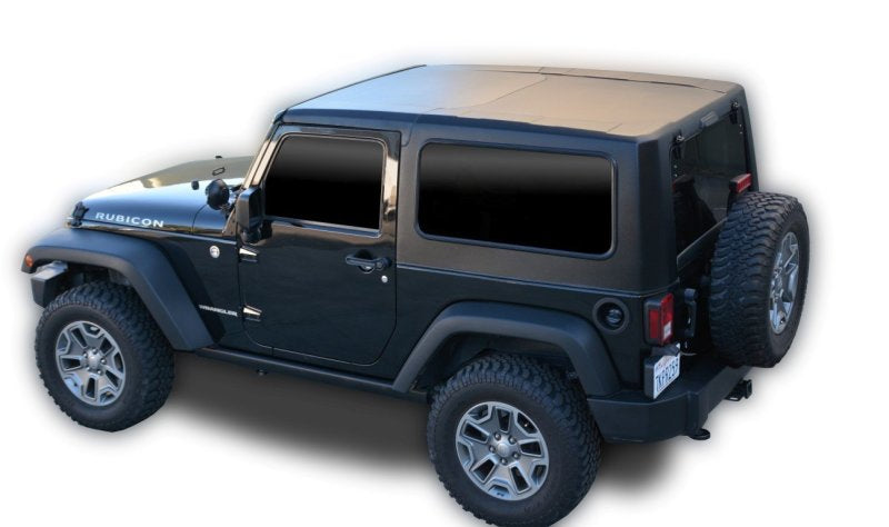 DV8 Offroad 07-18 Jeep Wrangler JK 2 Piece Square Back Hard Top (2 Door) HT07SB22 HT07SB22 Photo - Close Up