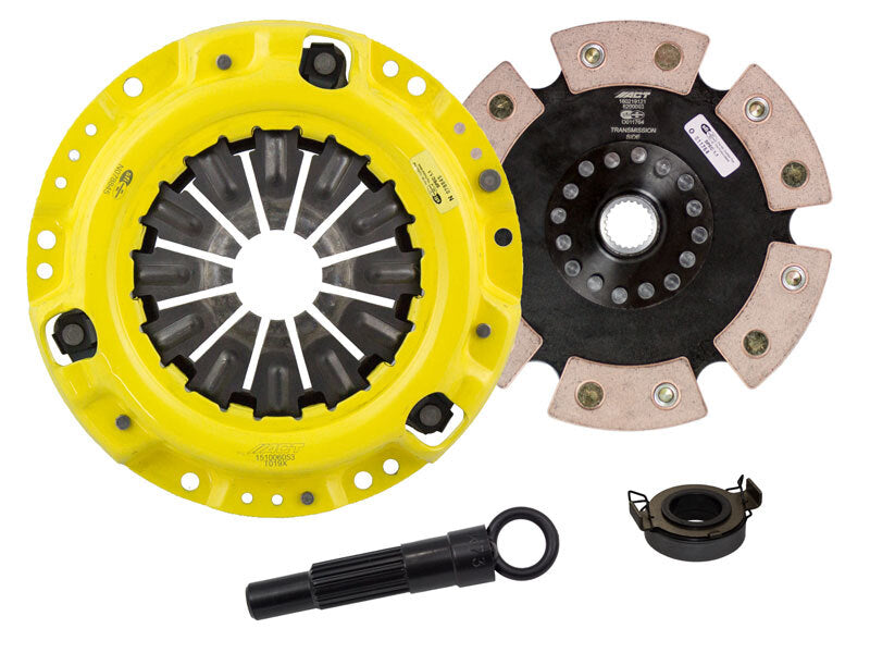 ACT XT Clutch Kit 6 Puck Solid Toyota Corolla Base L4 91-92 TL3-XTR6 Photo - Primary