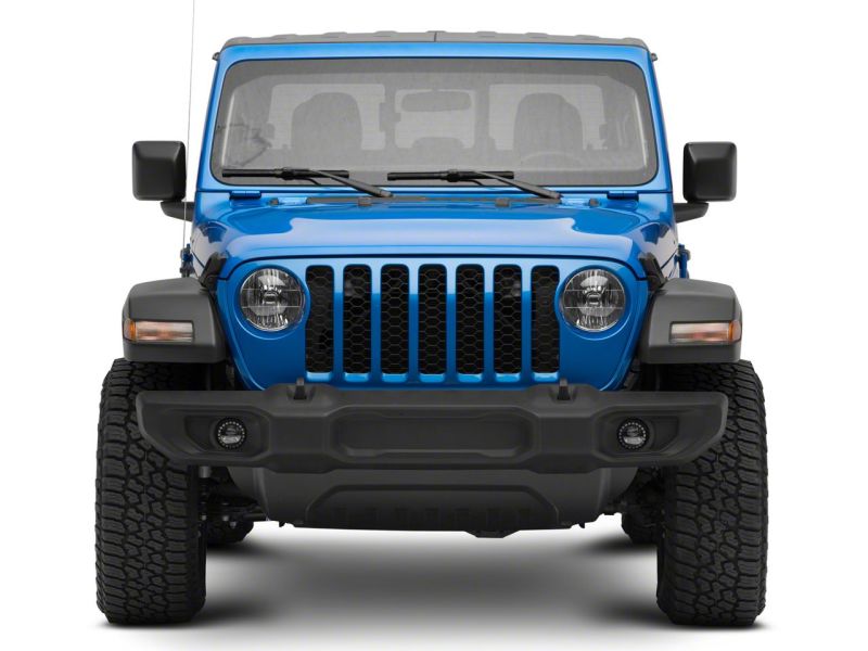 Raxiom 18-23 Jeep Wrangler JL Sport 20-23 Jeep Gladiator JT Sport Axial Nighthawk LED Fog Lights J141598 J141598 Photo - Close Up