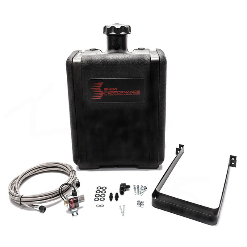 Snow Performance Water Tank Upgrade 7gal (w/Braided SS Line/Brackets/Solenoid/4AN Fittings) SNO-40016-BRD SNO-40016-BRD Photo - Primary