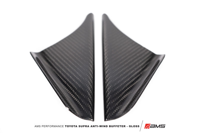 AMS Performance 2020+ Toyota GR Supra Anti-Wind Buffeting Kit - Gloss Carbon AMS.38.06.0002-1 AMS.38.06.0002-1 Photo - Primary