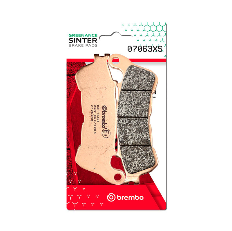 Brembo OE 05-13 Honda NSS 250cc/09-14 Honda SW-T ABS 400cc Sinter Brake Pad - Front 07063XS 07063XS User 1