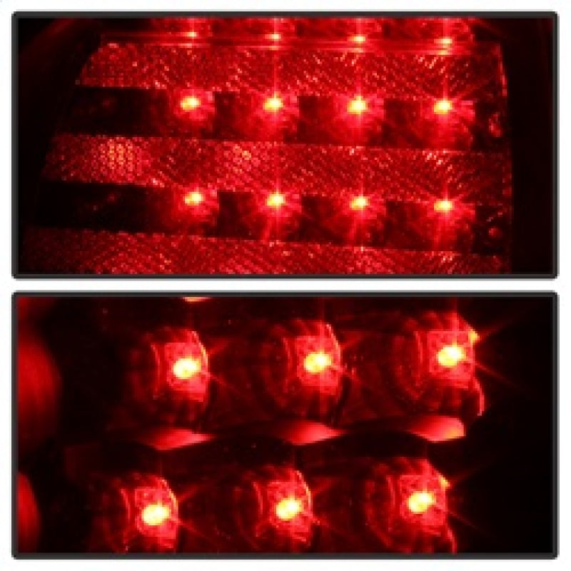 Spyder 98-05 Lexus GS300 /GS400 4pc LED Tail Lights - Black (ALT-YD-LGS98-LED-BK) 5084415 5084415 Photo - Unmounted